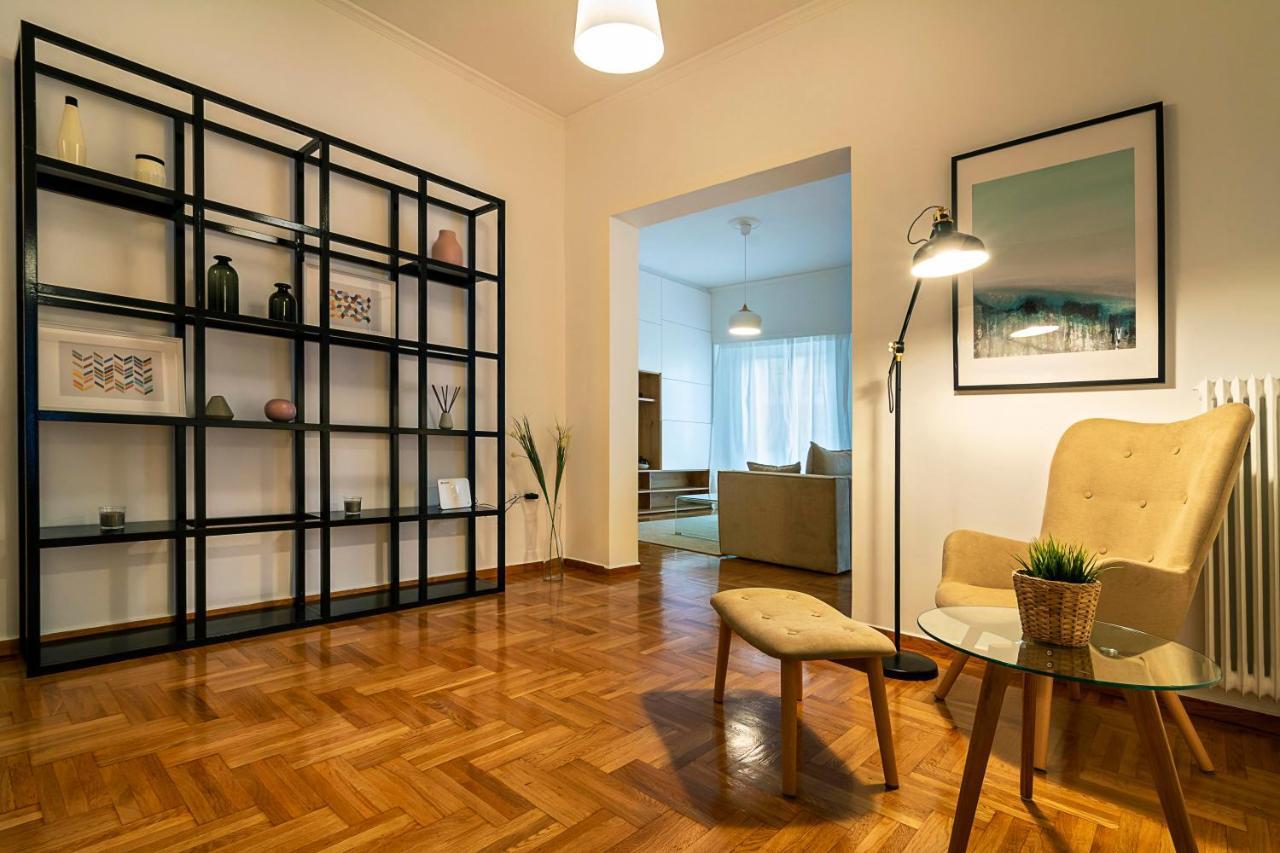 Elegant, Spacious & Minimalist Aptm W/Balcony Apartment Athens Ngoại thất bức ảnh