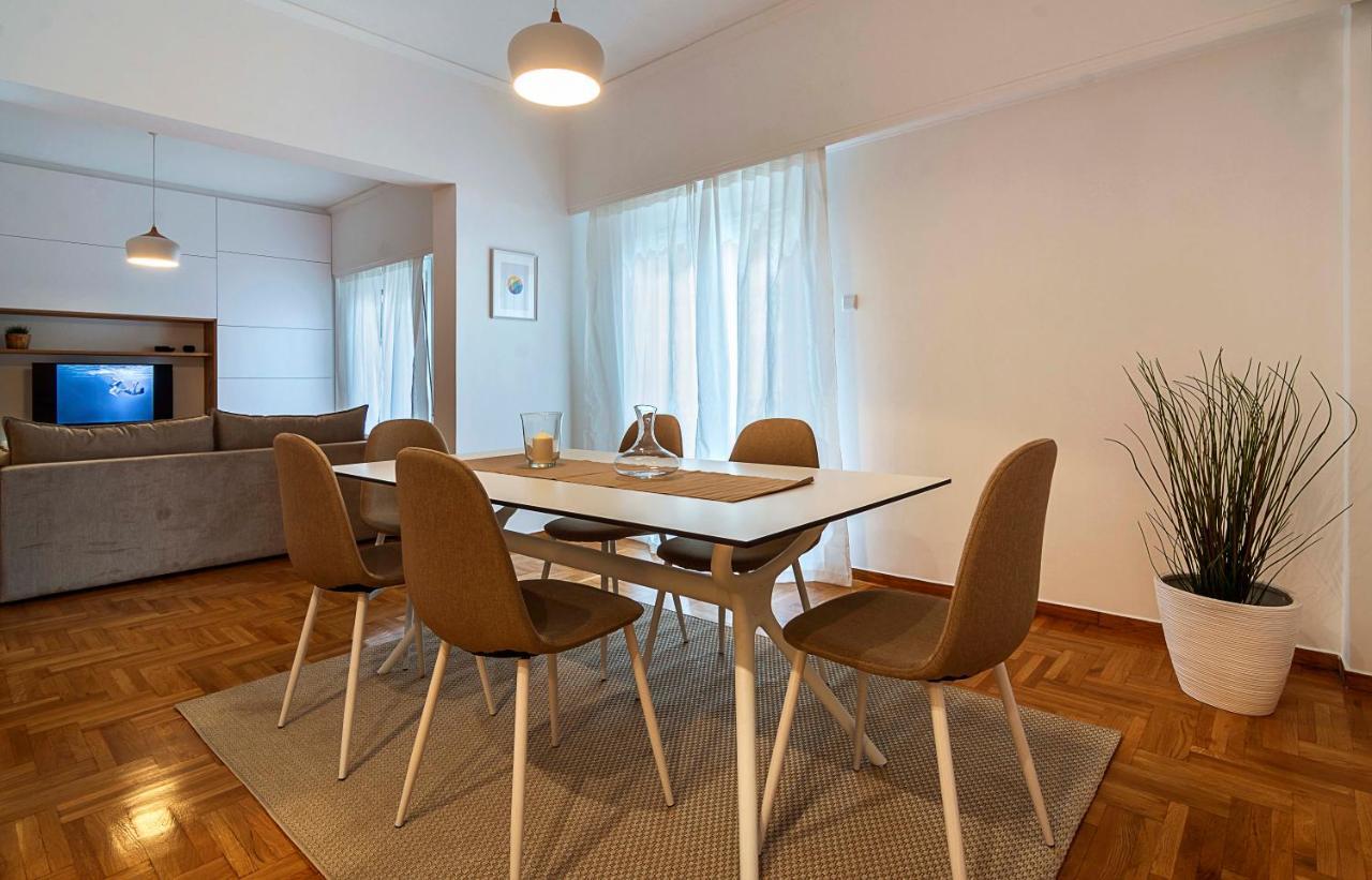 Elegant, Spacious & Minimalist Aptm W/Balcony Apartment Athens Ngoại thất bức ảnh