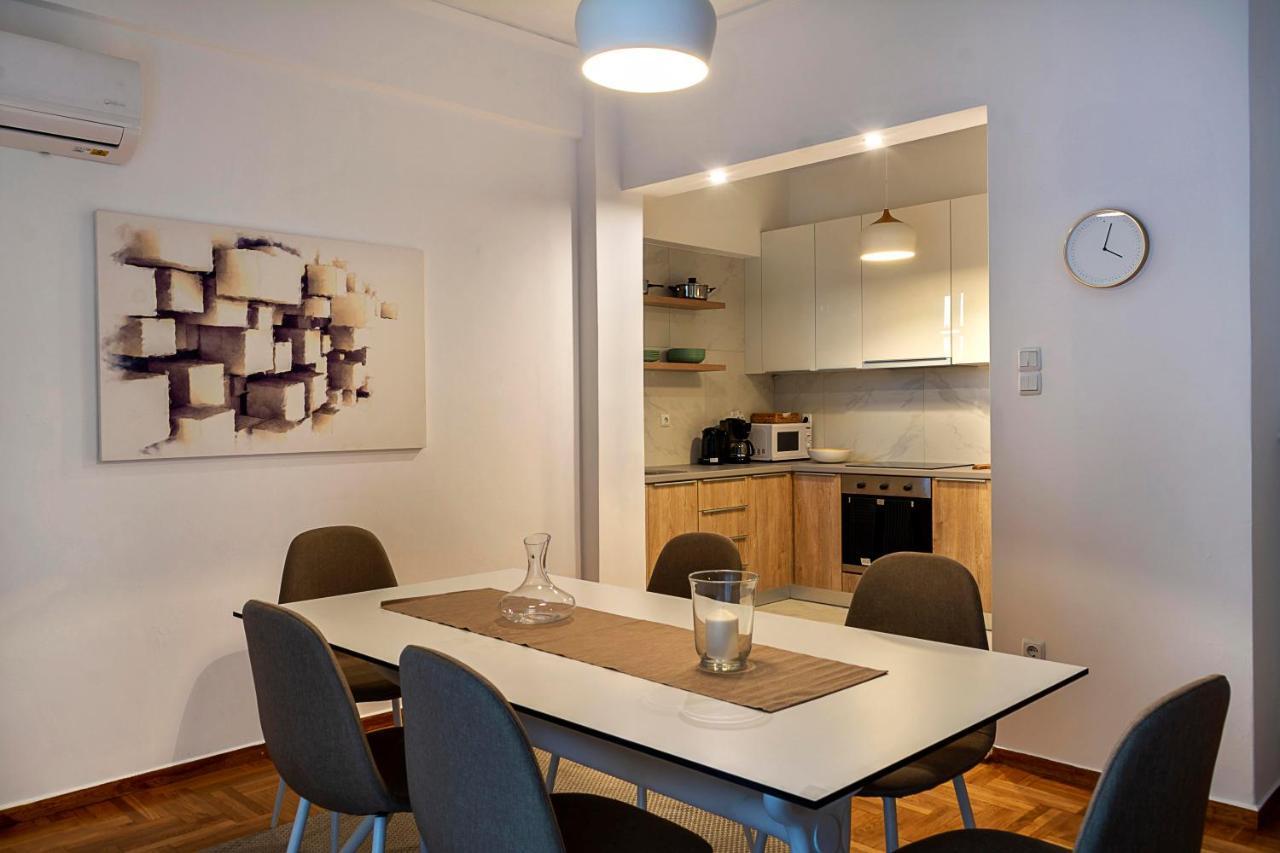 Elegant, Spacious & Minimalist Aptm W/Balcony Apartment Athens Ngoại thất bức ảnh