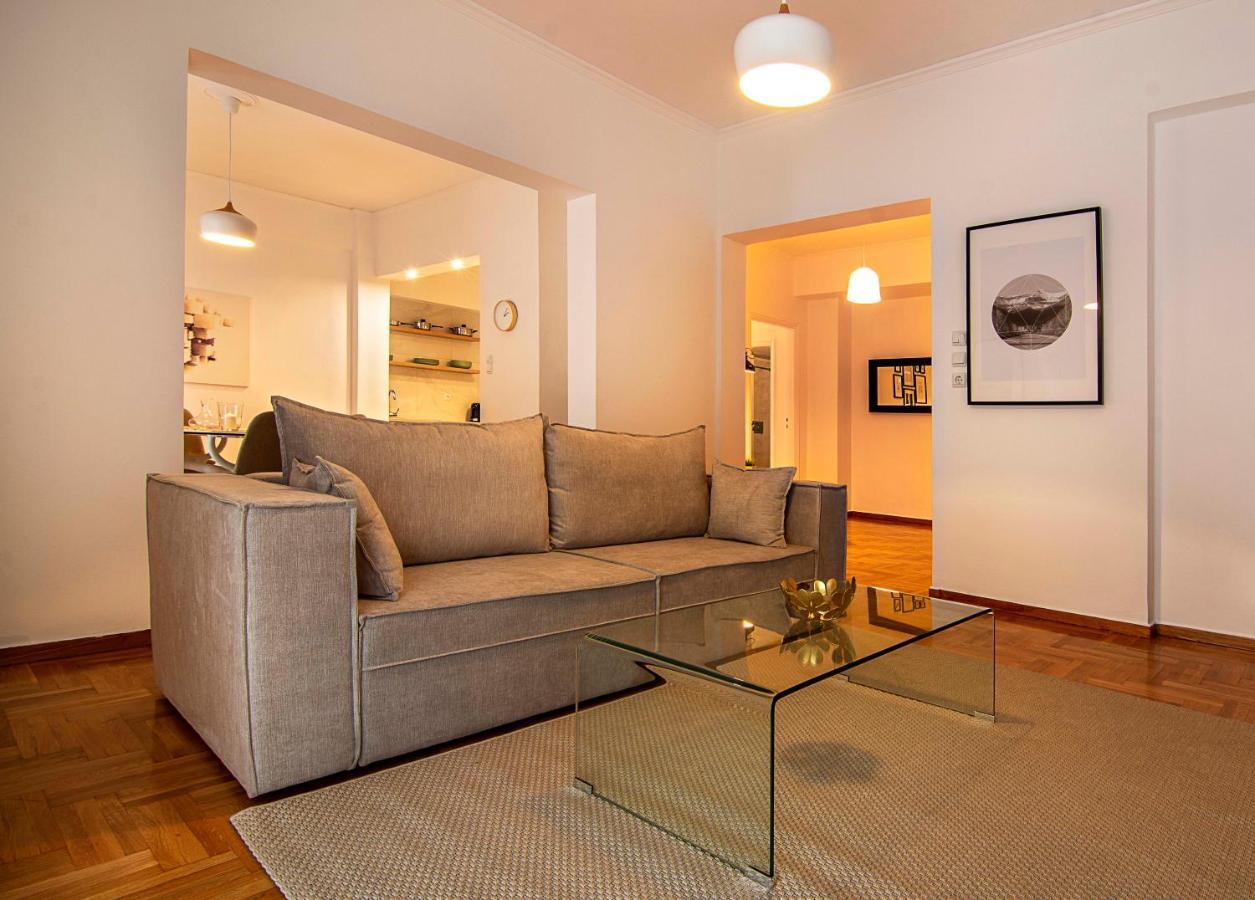 Elegant, Spacious & Minimalist Aptm W/Balcony Apartment Athens Ngoại thất bức ảnh